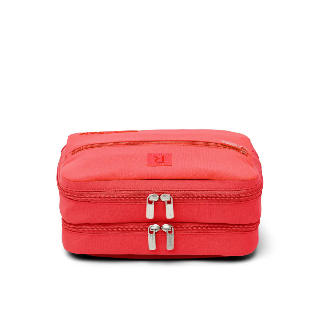 hard case toiletry travel bag Large Bag, Red and makeup securely in Walt Disney Wild Leather Backpack Purse Women's Colour:Night Caution