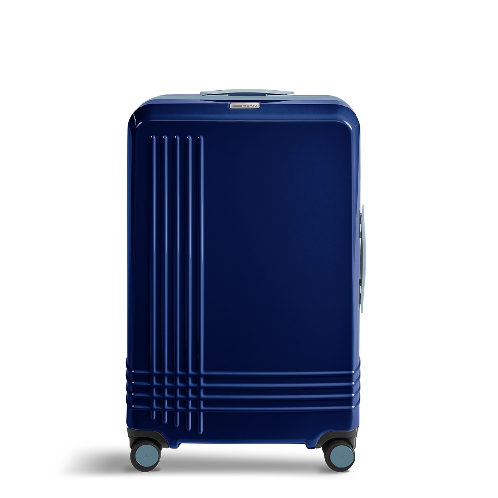 Blue ROAM large check in luggage for premium travel