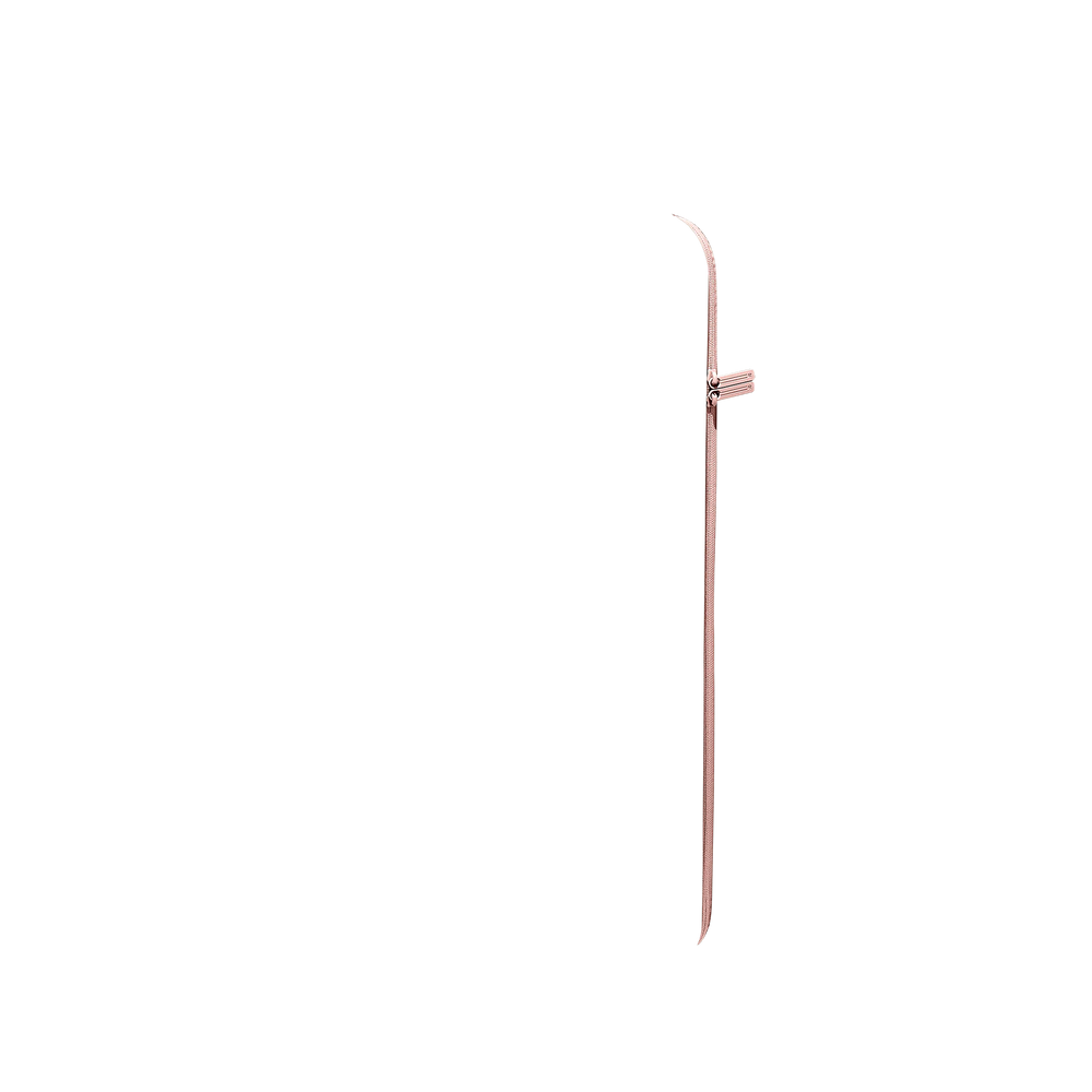 zipper standard in bermuda pink