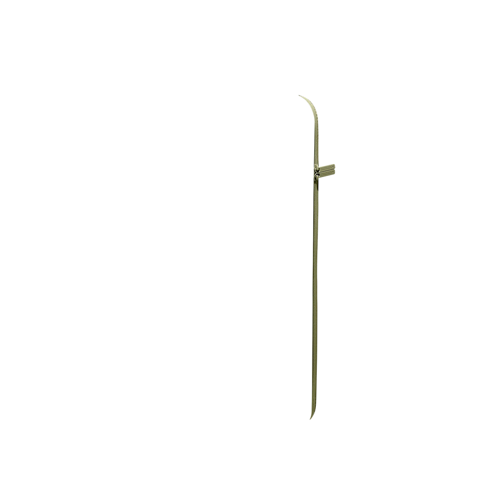 zipper standard in venetian green