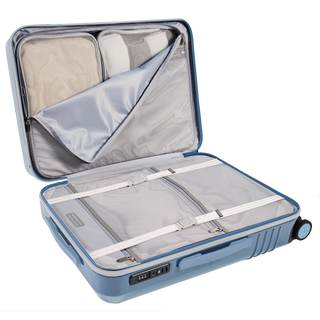 Compression boards allow you to pack more and stay wrinkle free.