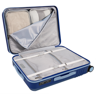 Compression boards allow you to pack more and stay wrinkle free.