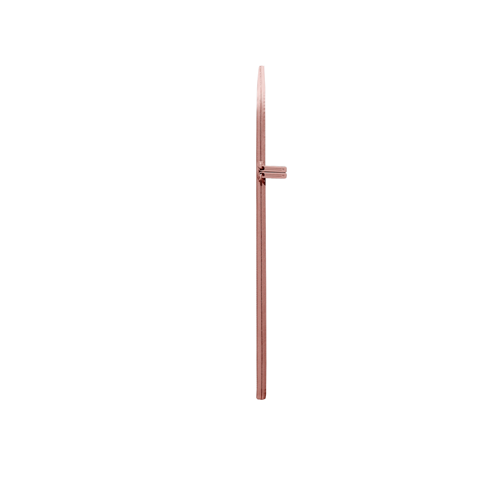zipper standard in bermuda pink