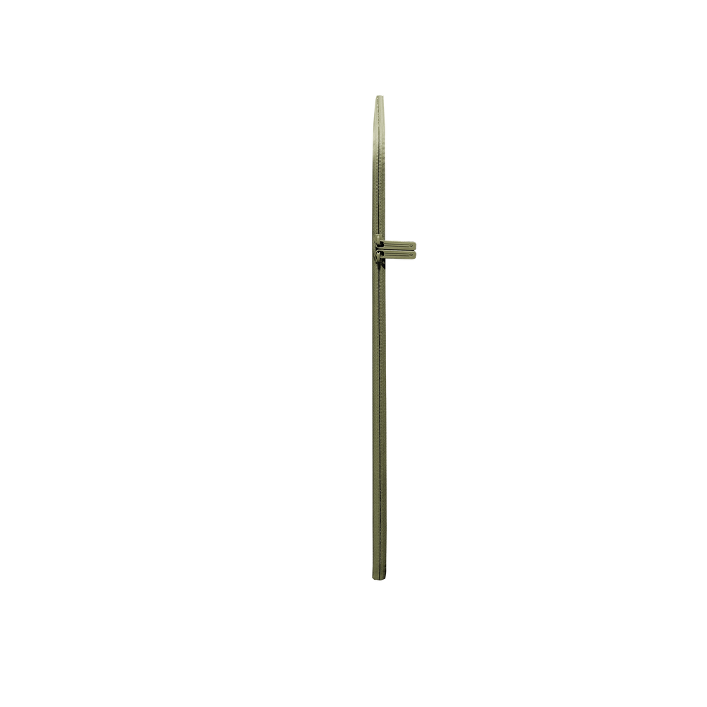 zipper standard in venetian green