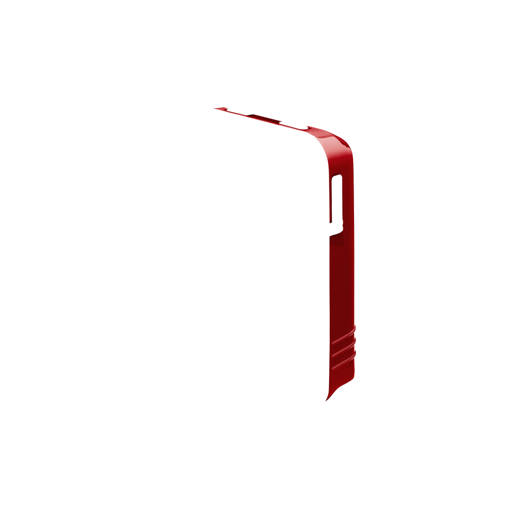back co in red gloss