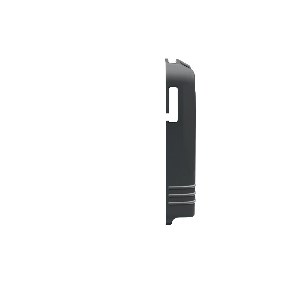 back lco x in matte steel
