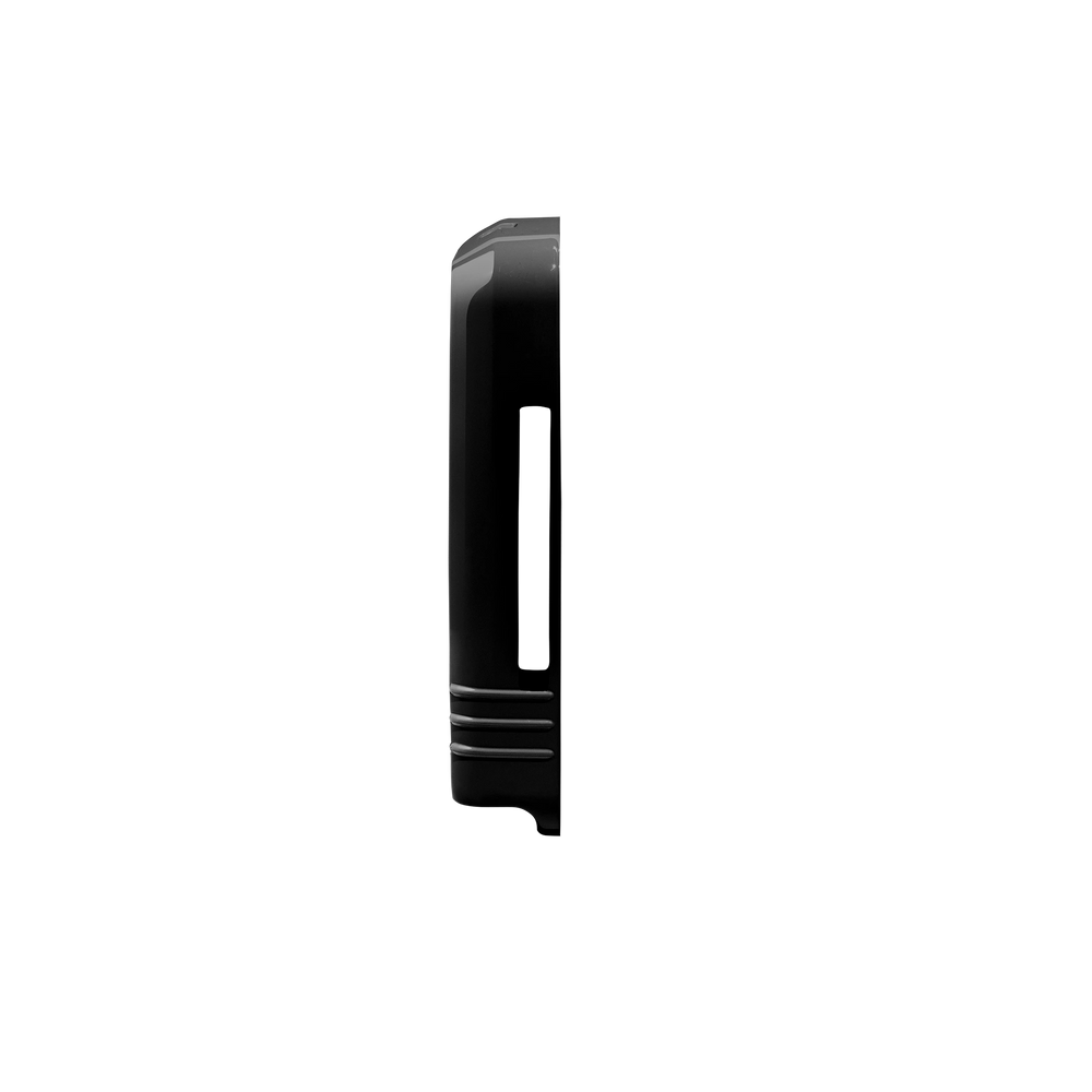 front lco x in black gloss