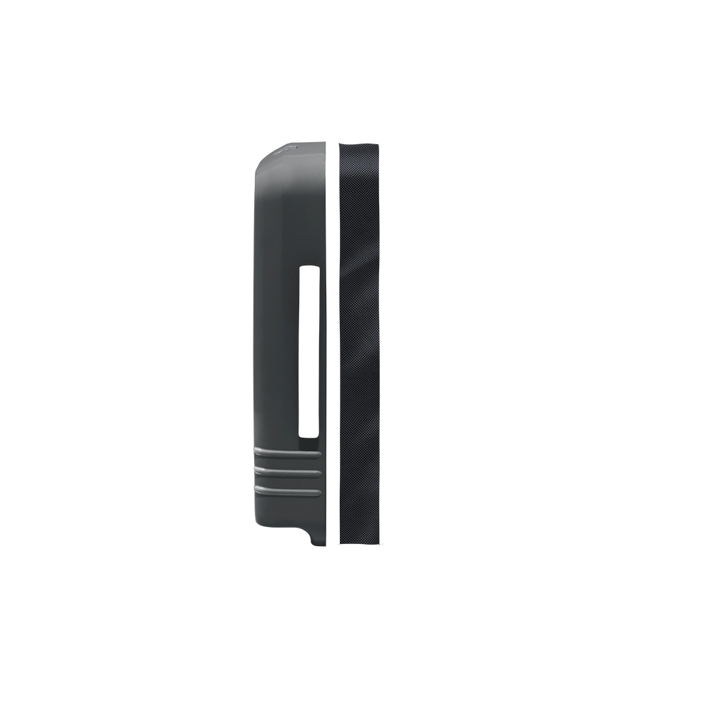 front lco x in matte steel