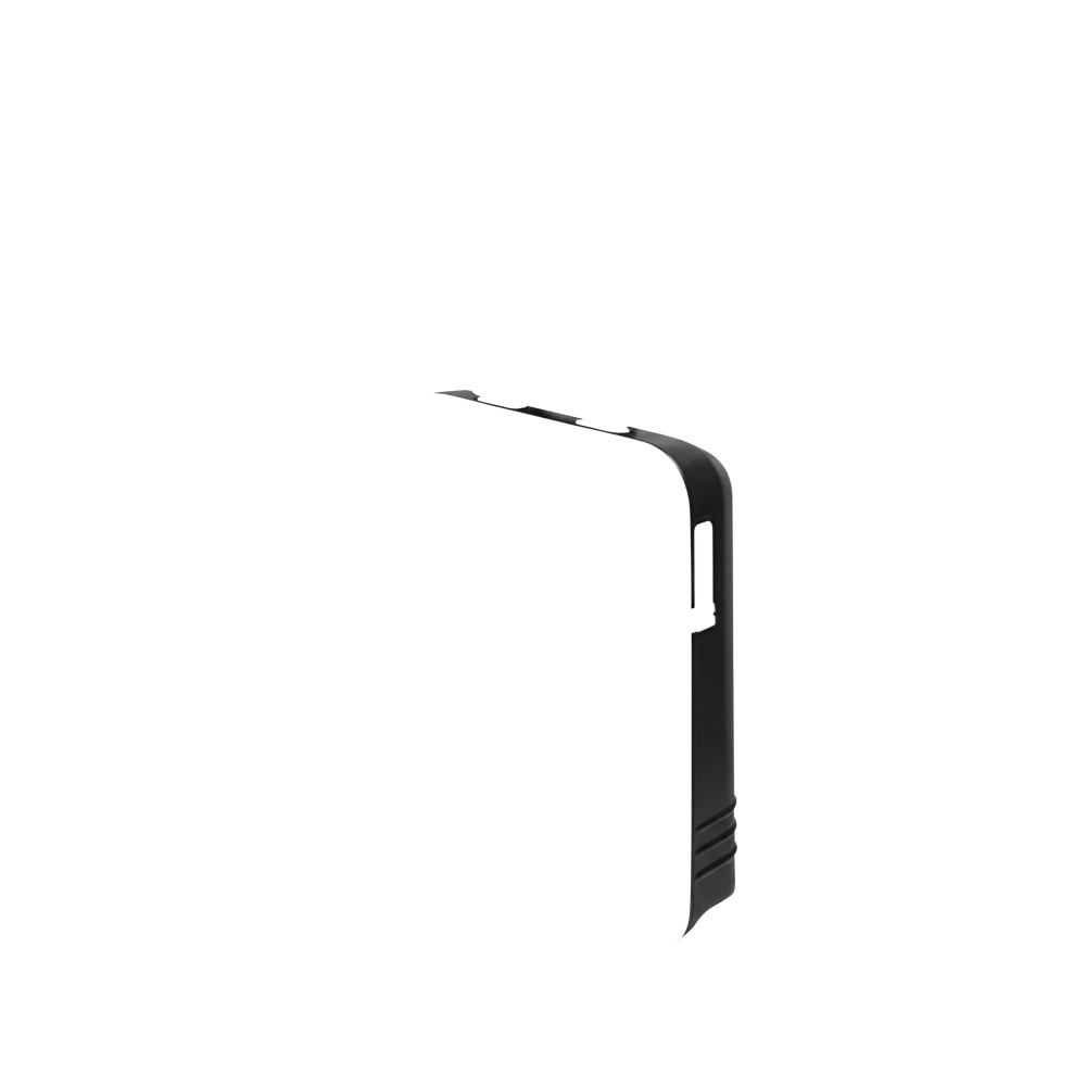 Matte Black | Large Carry-On | Back Shell | 3/4