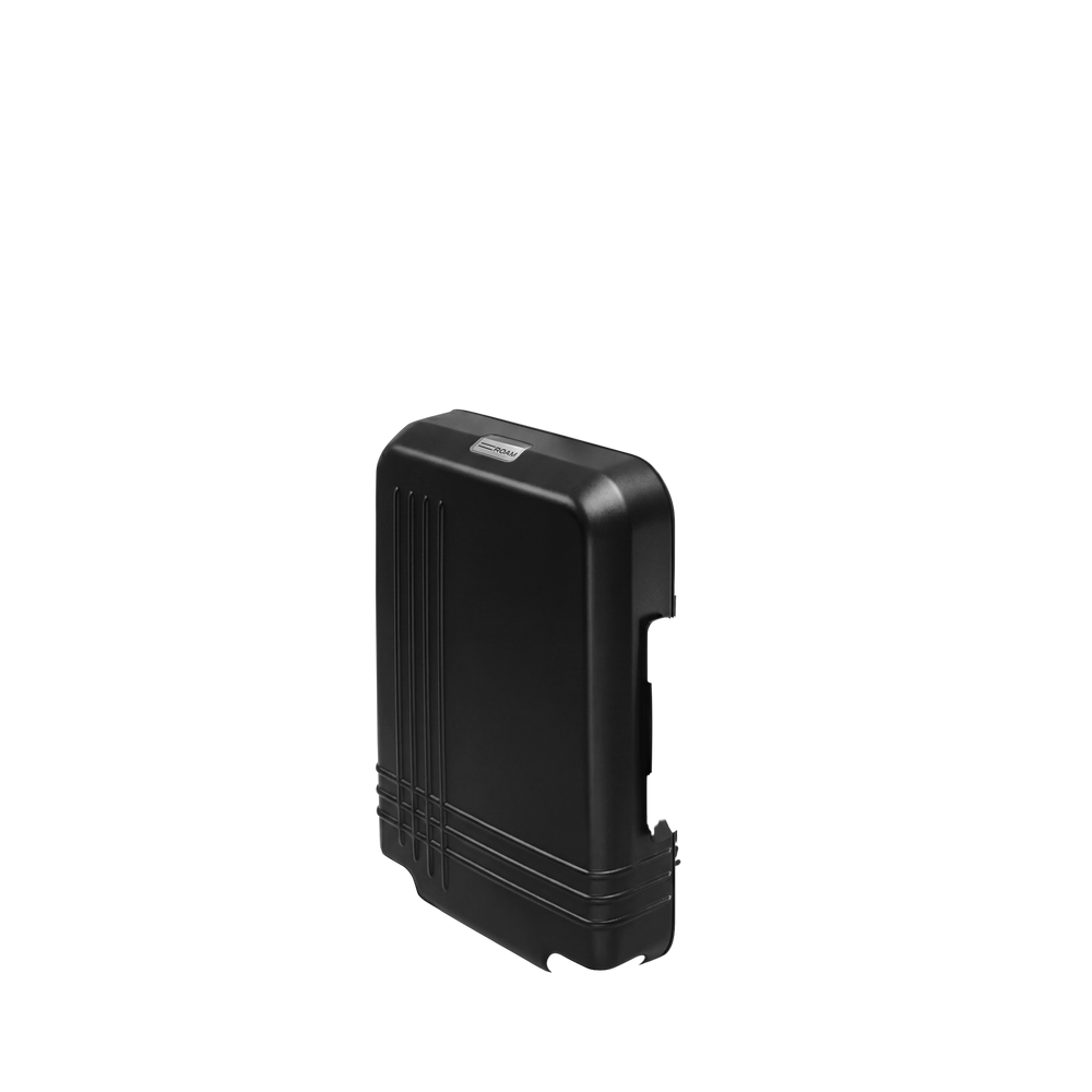 Matte Black | Carry-On | Front Shell | 3/4
