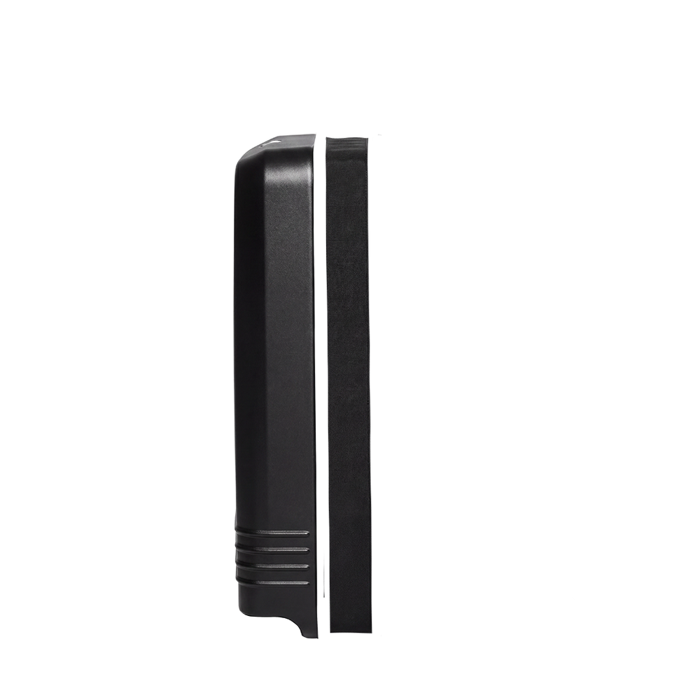 Matte Black | Large Check-In Exp | Front Shell | Side (lcix)