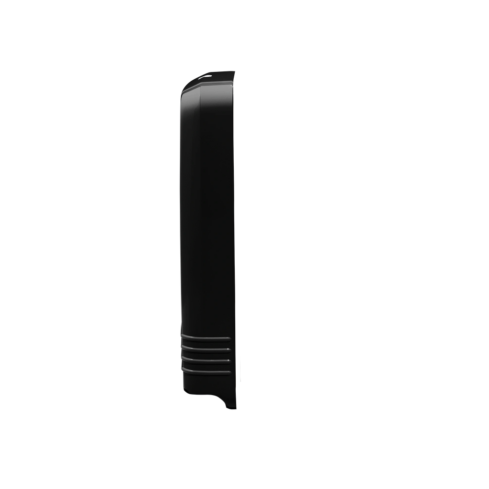 front lci x in black gloss