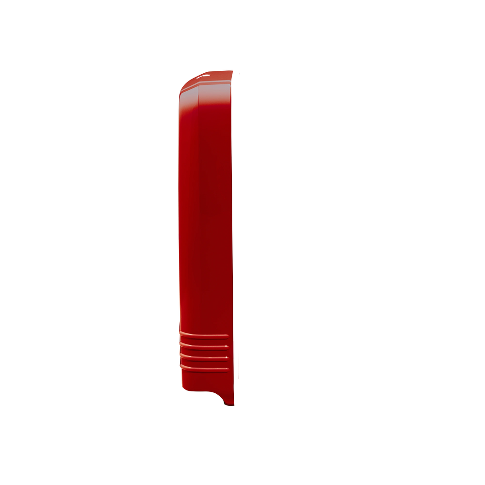 front lci x in red gloss
