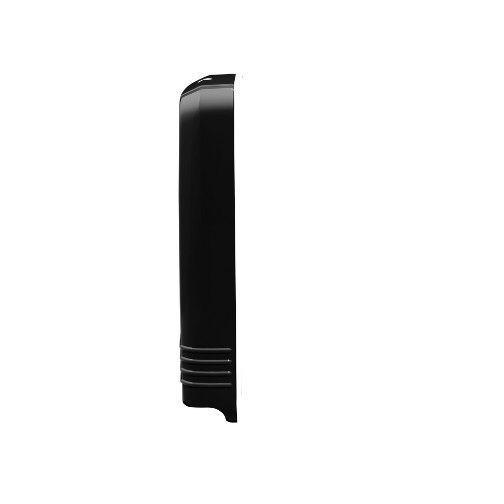 front lci x in black gloss