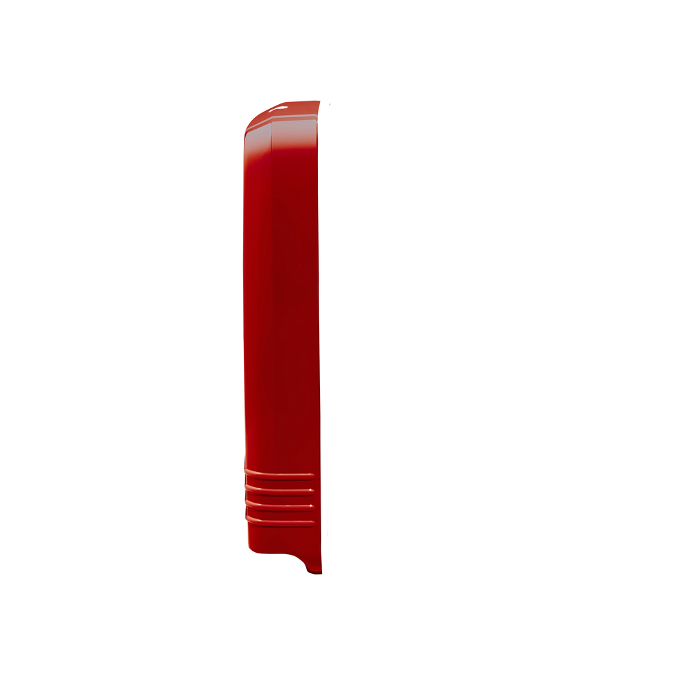 front lci x in red gloss