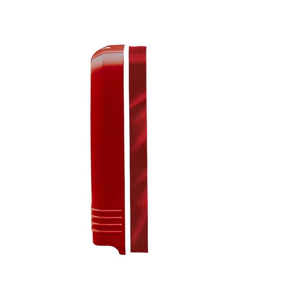 front lci x in red gloss