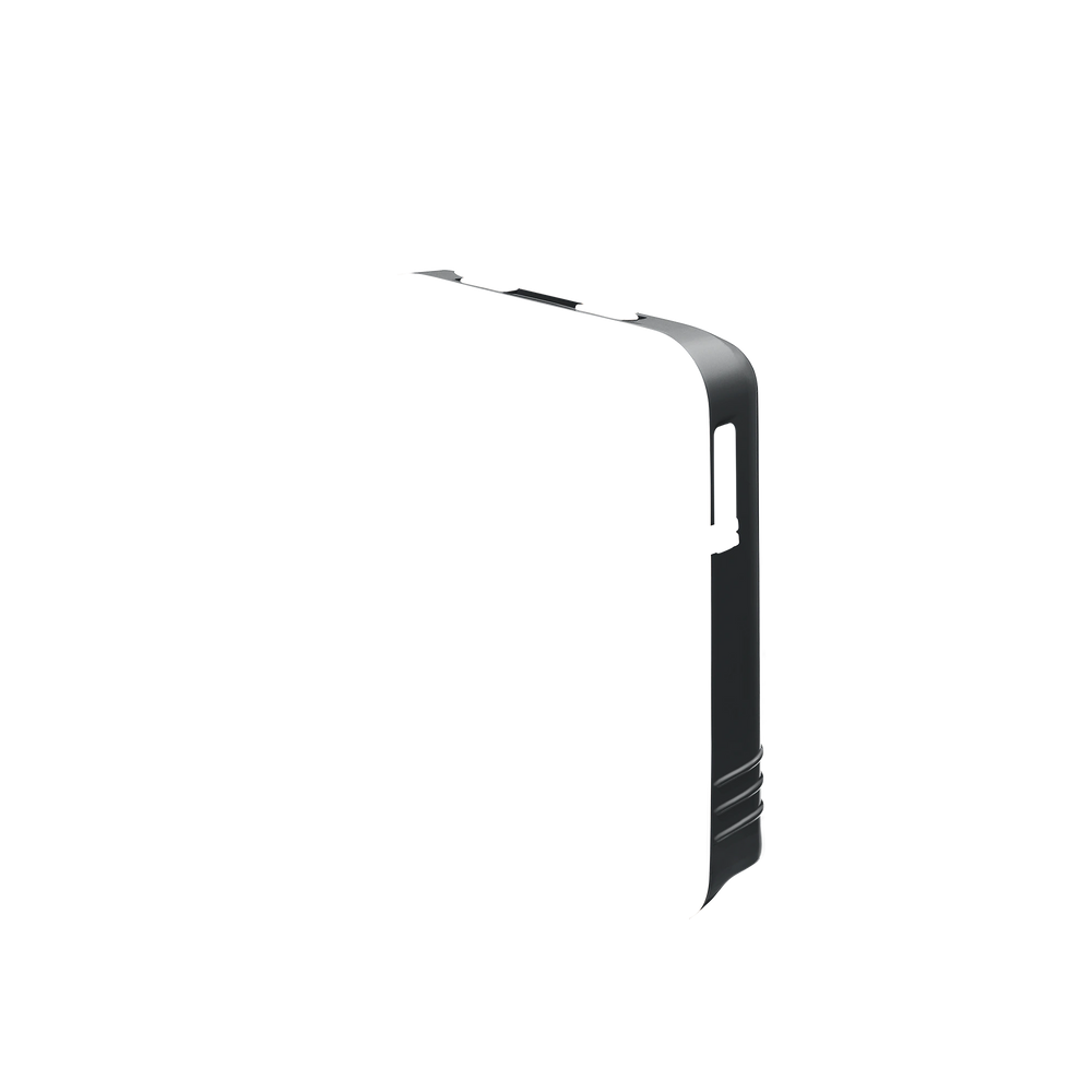 back lco x in matte steel
