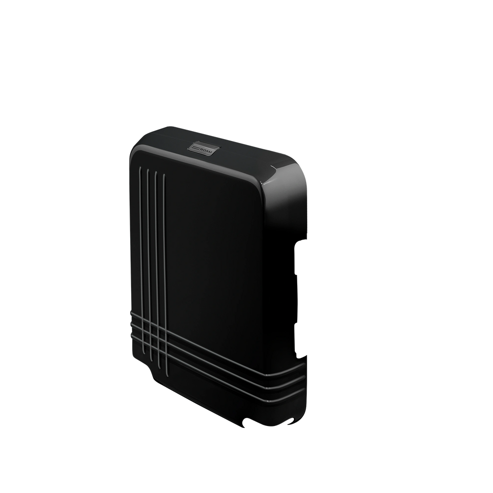 front lco x in black gloss