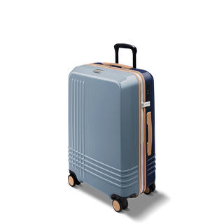 ROAM Check-In Expandable in Slate / Navy, three-quarter view – Grade B clearance