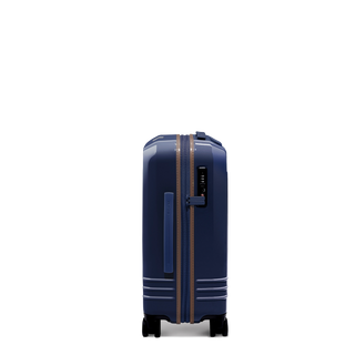 ROAM Carry-On Expandable in Navy / Navy, side view – Grade B clearance
