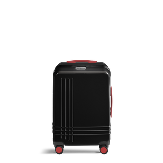 ROAM Carry-On Expandable in Black Gloss / Black Gloss, front view – Grade B clearance