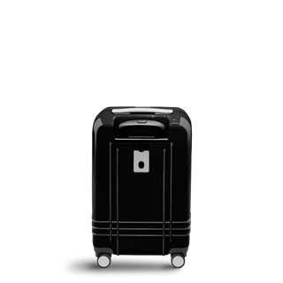 ROAM Carry-On Expandable in Black Gloss / Black Gloss, back view – Grade B clearance