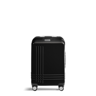 ROAM Carry-On Expandable in Black Gloss / Black Gloss, front view – Grade B clearance