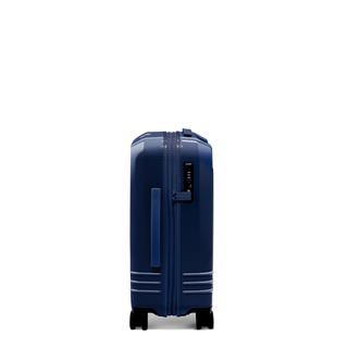 ROAM Carry-On Expandable in Navy / Navy, side view – Grade B clearance