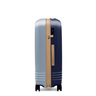 ROAM Large Check-In Expandable in Slate / Navy, side view – Grade B clearance