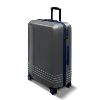 ROAM Large Check-In Expandable in Steel / Steel, three-quarter view – Grade B clearance