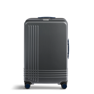 ROAM Large Check-In Expandable in Steel / Steel, front view – Grade B clearance
