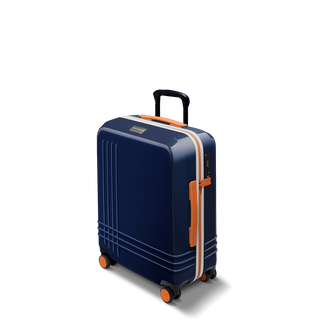 ROAM Large Carry-On in Navy / Navy, three-quarter view – Grade B clearance
