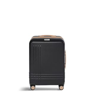 ROAM Large Carry-On Expandable in Black Matte / Black Matte, front view – Grade B clearance
