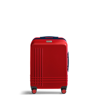 ROAM Large Carry-On Expandable in Red / Red, front view – Grade B clearance