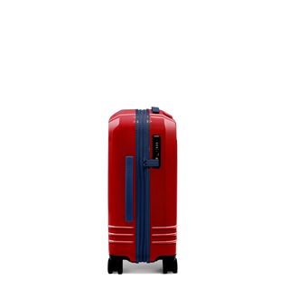 ROAM Large Carry-On Expandable in Red / Red, side view – Grade B clearance