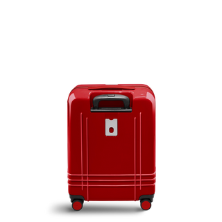 ROAM Large Carry-On Expandable in Red / Red, back view – Grade B clearance
