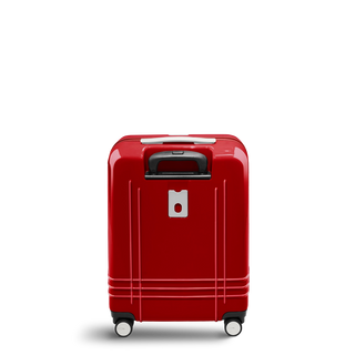 ROAM Large Carry-On Expandable in Red / Red, back view – Grade B clearance