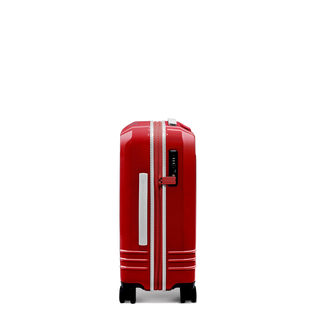 ROAM Large Carry-On Expandable in Red / Red, side view – Grade B clearance